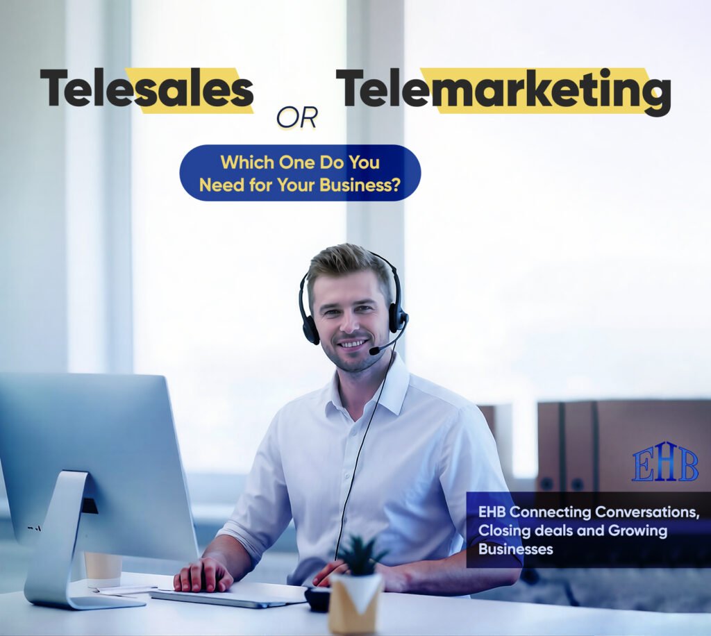 Telesales vs telemarketing