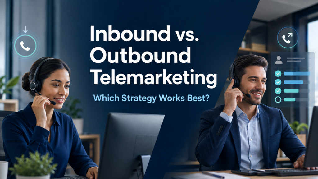 difference between inbound vs outbound telemarketing